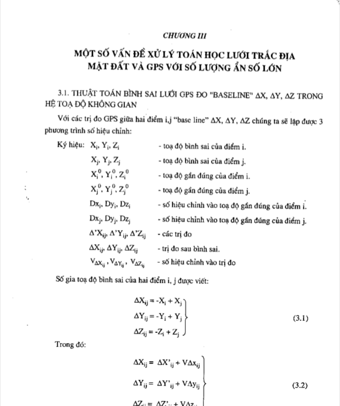 tính toán trắc địa