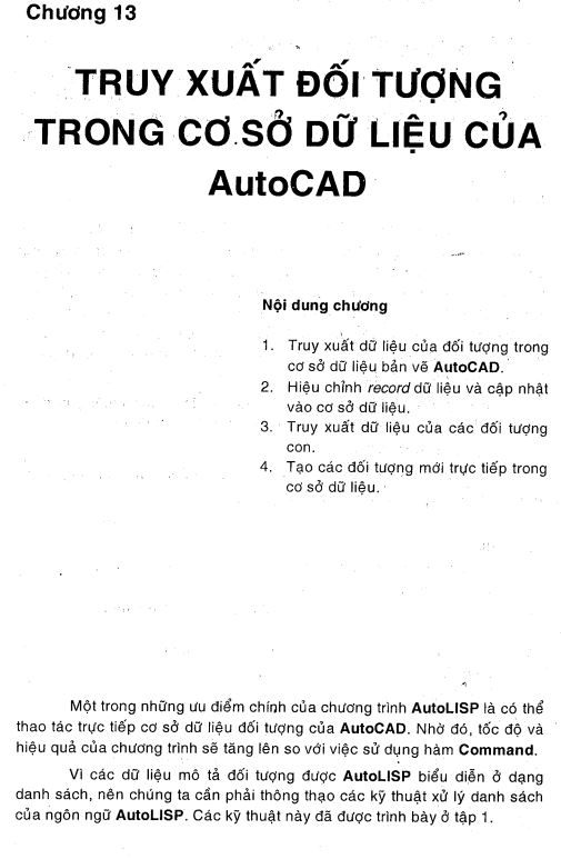 hướng dẫn lập trình autolisp