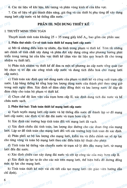 đồ án mạng thiết kế mạng lưới cấp nước phần 3